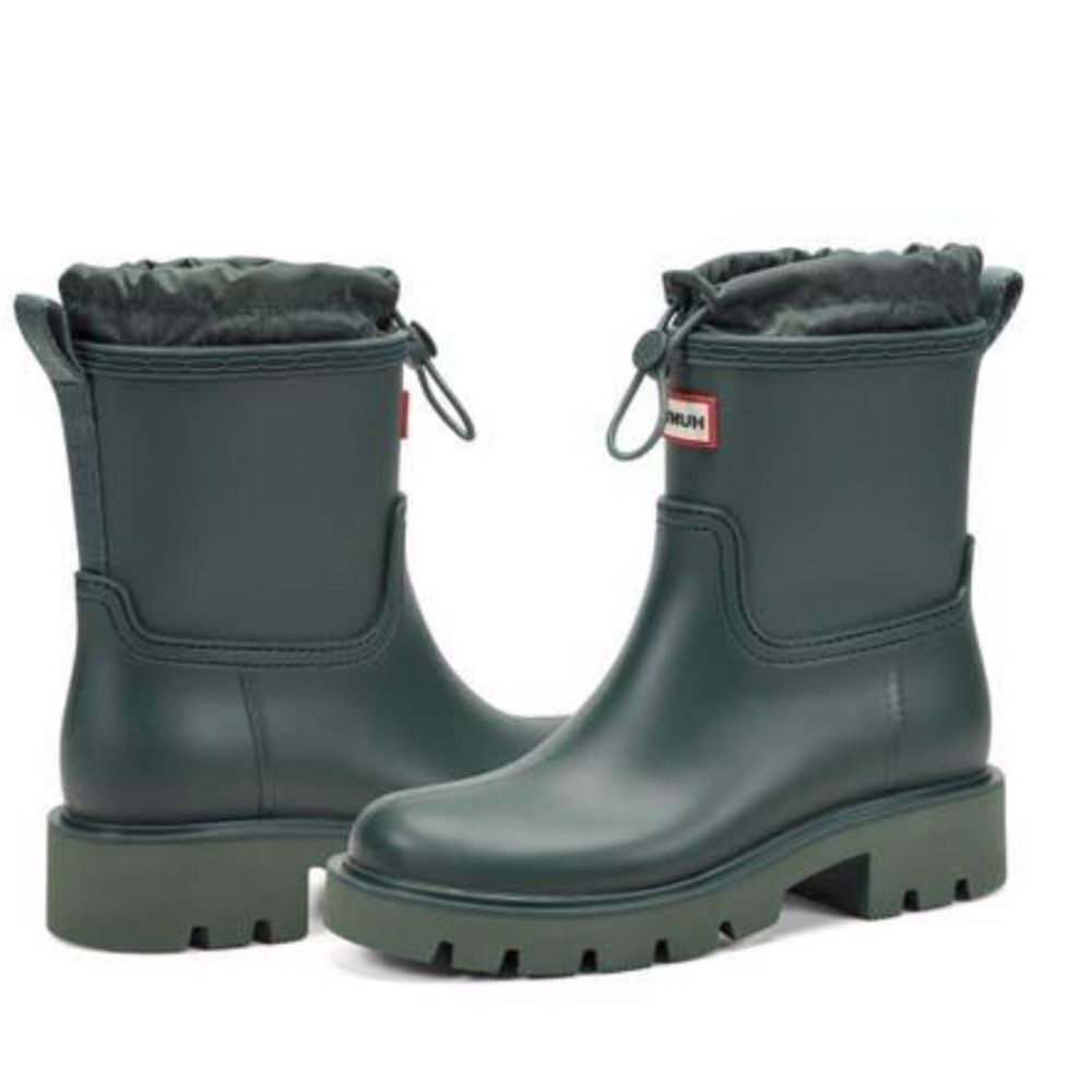 Hunter Women/Girls Cillian Lug Sole Booties, Hunter, Size 5, NWOT